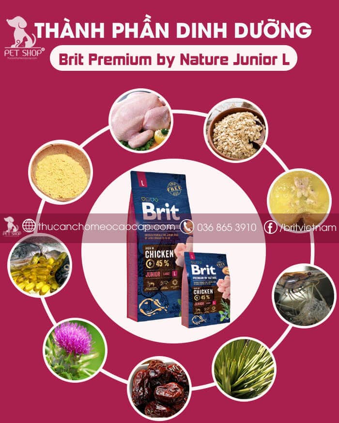 Brit Premium by Nature Junior L