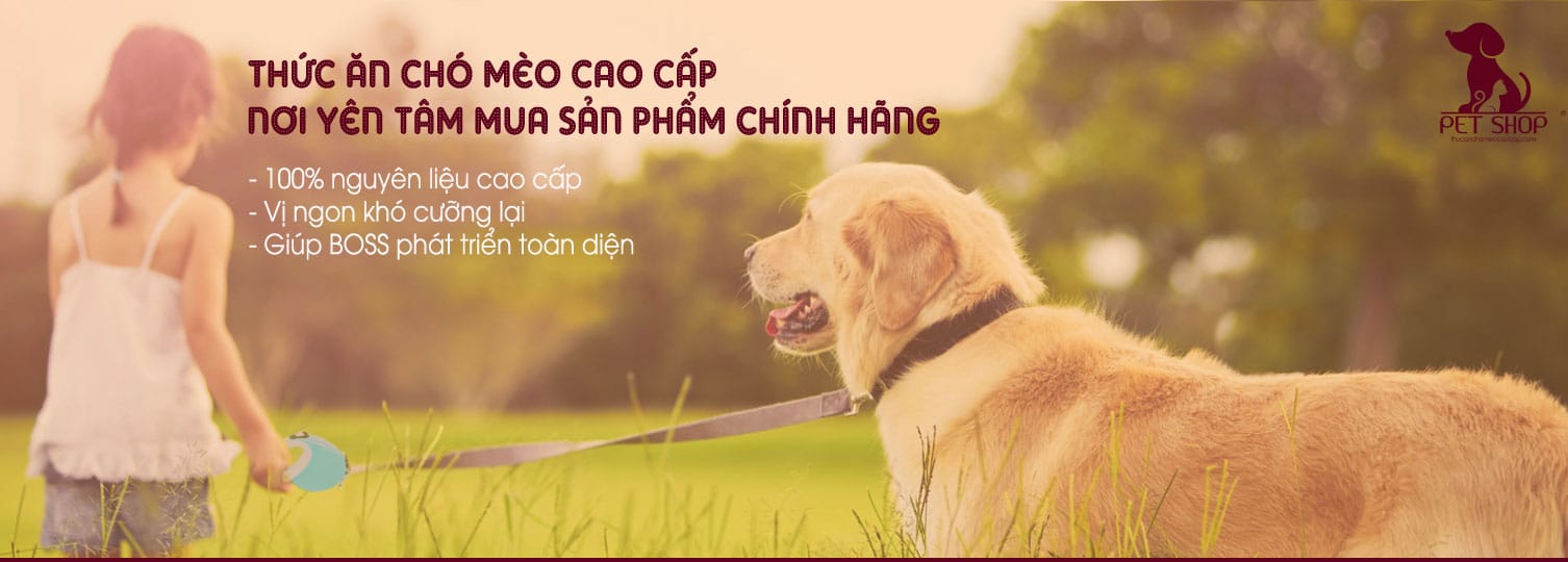 Thức ăn chó mèo cao cấp