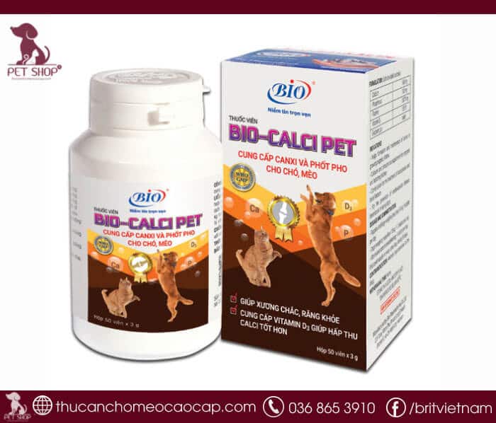 Canxi Bio Calci Pet Canxi Bio Calci Pet