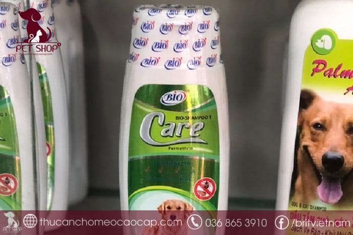 Sữa tắm cho chó trị ve rận, bọ chét Bio Care Sữa tắm cho chó trị ve rận, bọ chét Bio Care