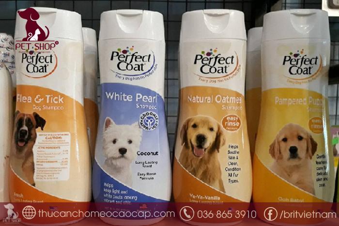 Sữa tắm chống rụng lông cho chó Perfect Coat Sữa tắm chống rụng lông cho chó Perfect Coat