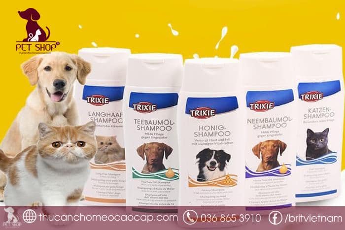 Sữa tắm cho chó bị viêm da Trixie Sữa tắm cho chó bị viêm da Trixie