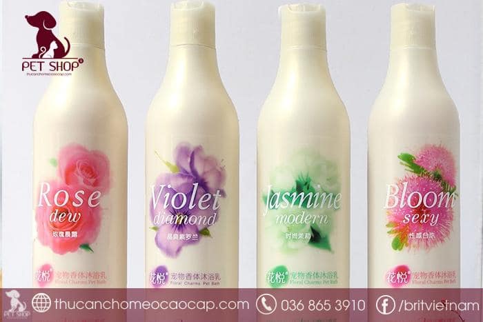 Sữa tắm cho chó thơm lâu Joyce & Dolls Sữa tắm cho chó thơm lâu Joyce & Dolls