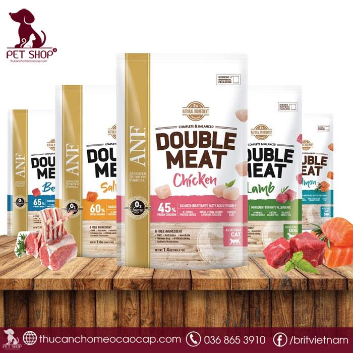 Địa chỉ mua thức ăn hạt cho mèo cao cấp vị gà ANF - Double Meat