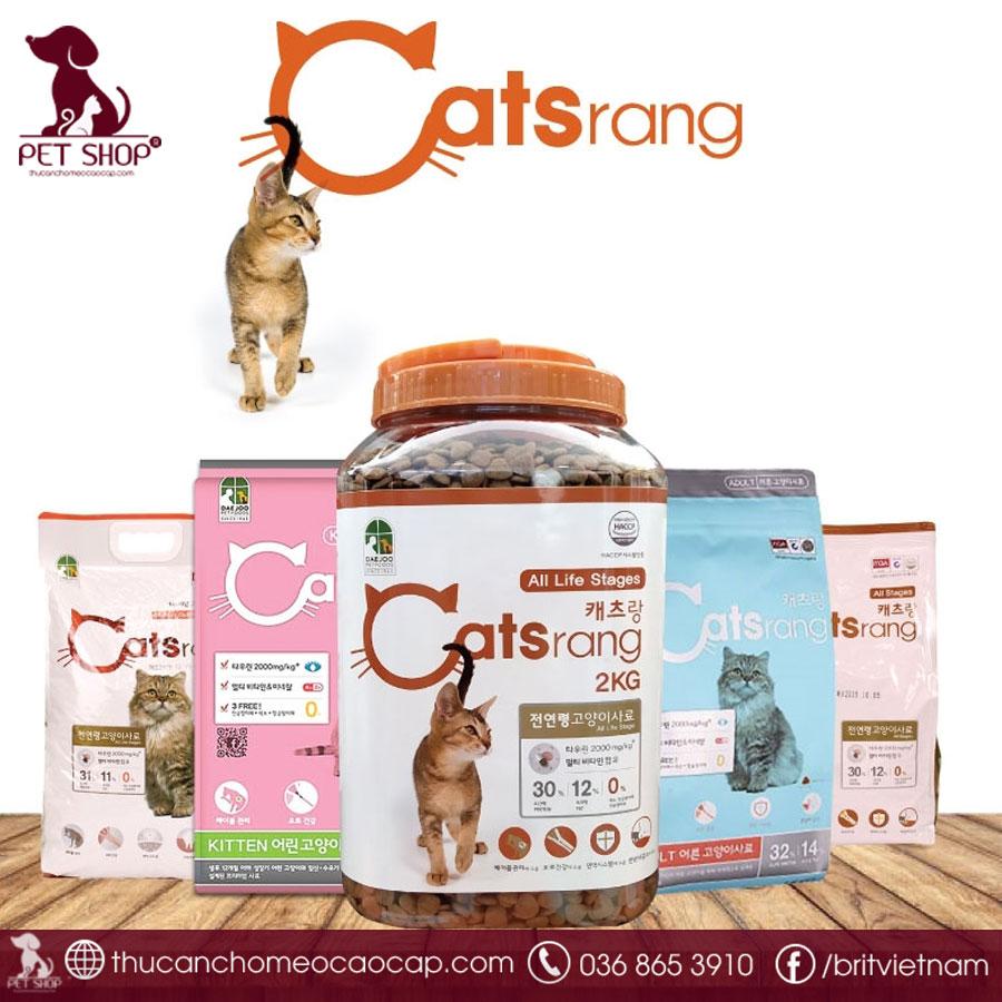 Mua hạt Catsrang cho mèo ở đâu