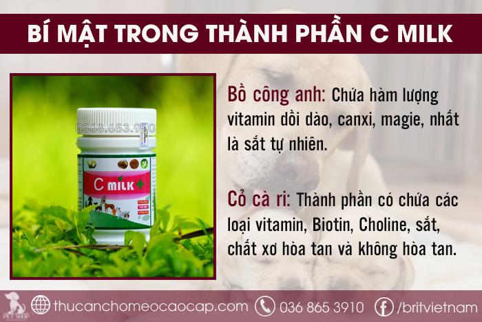 Giới thiệu sản phẩm Cmilk 