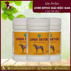 Liver Detox VD giải độc gan cho chó