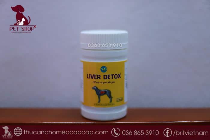 mua Liver Detox VD giải độc gan cho chó