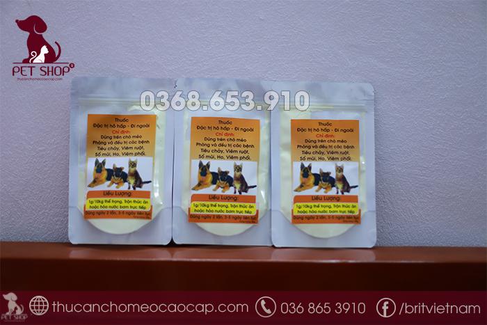 Thuốc đặc trị đi ngoài ở chó